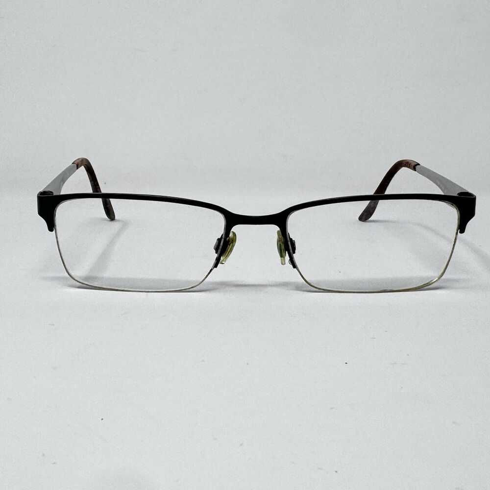 Ralph Lauren RL 5089 9281 Black Silver Metal Eyeglass Frames 54-18-140